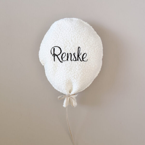 Teddy ballon met naam