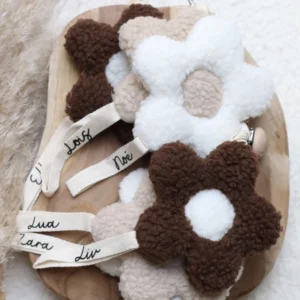 Teddy Bloem Speenknuffel Gepersonaliseerde knuffel voor baby's
