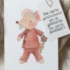 Kaartje muis meisje - Afbeelding 4