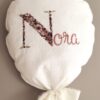 Linnen stoffen ballon met bloemen letter - Afbeelding 4